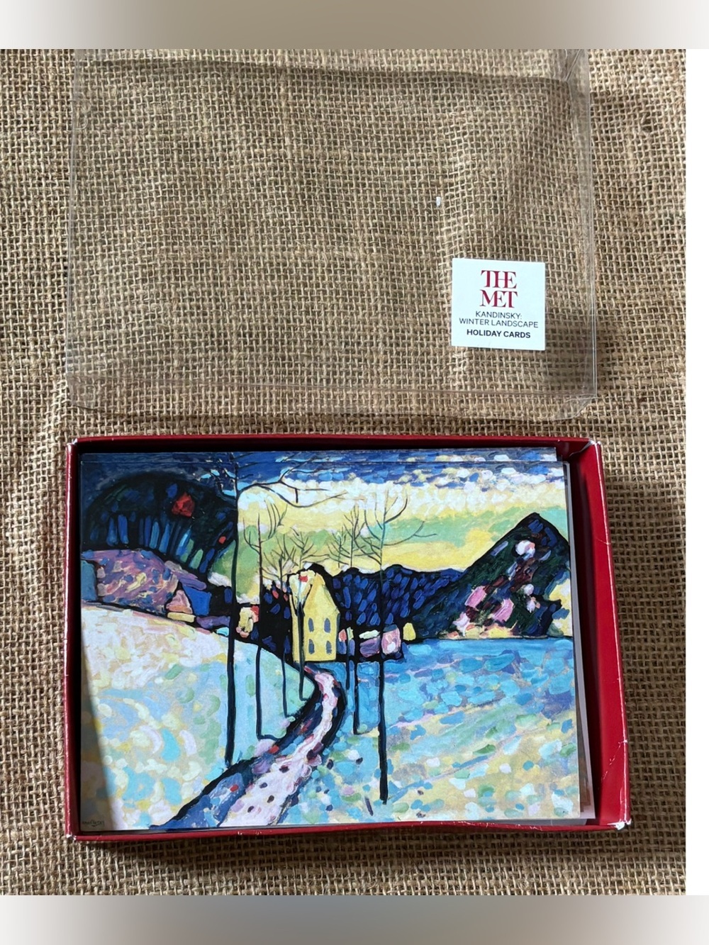 The Metropolitan Museum Of Art Vasily Kandinsky Winter Landscape Christmas Cards - Picture 1 of 6